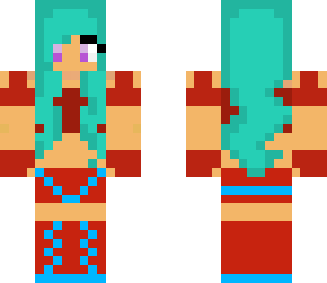 ninja girl blue hair