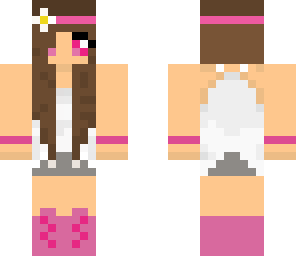 pink summer gir