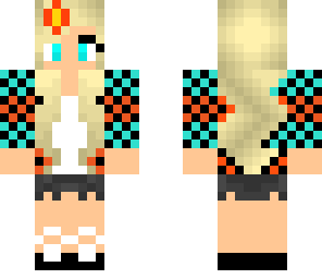 checkered flower girl