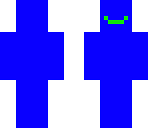 funny blue guy