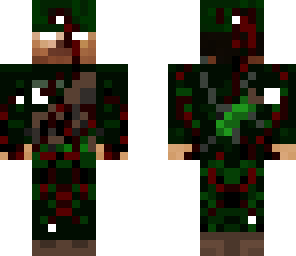 herobrine at war-injured