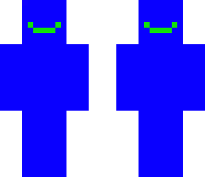 funny blue guy