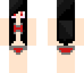 emo bikini chick