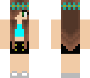 flower crown girl