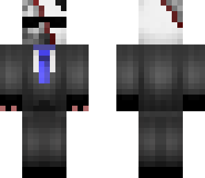 panda bot in a suit