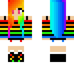 rainbow girl