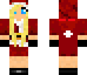 santa girl skin