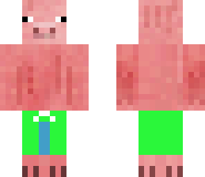 swimming piggy