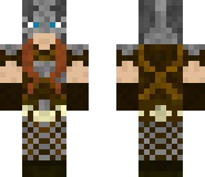 skyrim girl skin