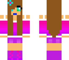 girly girl chick without bow but flower