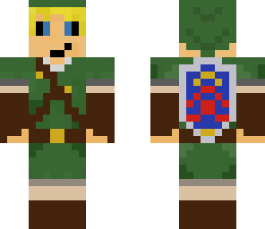 link with shield remake
