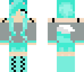 blue wolf girl