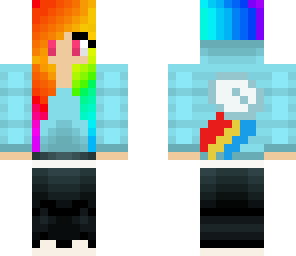 anniejade rainbow dash girl 3