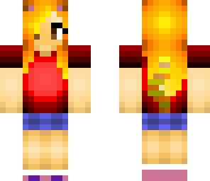 cat girl ginger hair