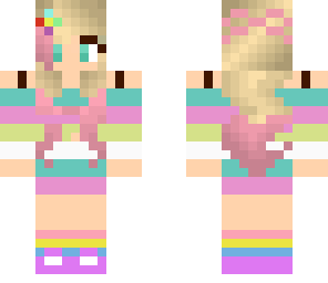 teen rainbow girl