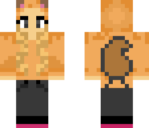 tan squirrel girl