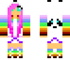 rainbow panda