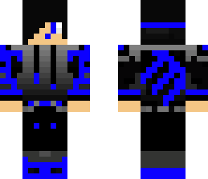 black haired cool blue dj