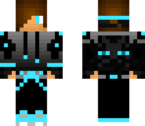 teenage with enderman jacket