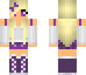 purple girl