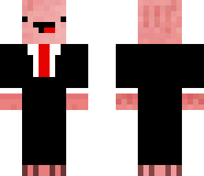derp pig in suit