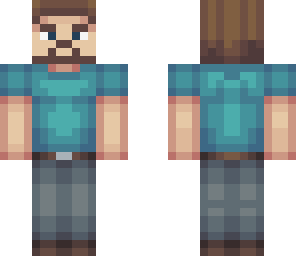 blocky steve