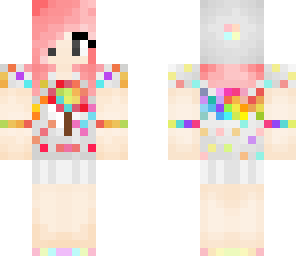 ivory skinned lolipop sprinkles -candy collection