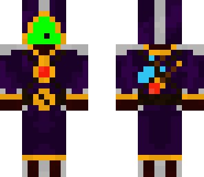 slime mage purple