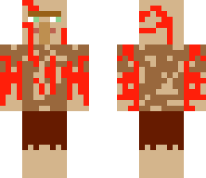 beaten up villager
