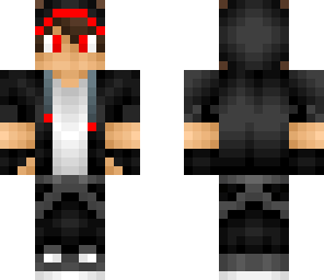red and black dude
