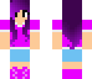 little purple girl