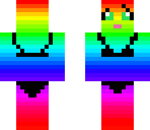 rainbow girl