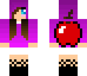 purple girl