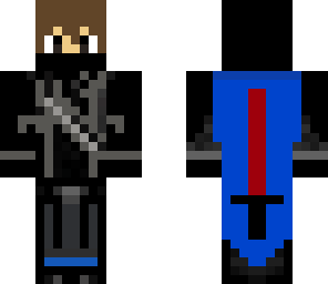 ninja with a cape
