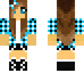 blue girl