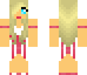girl with dress and lipstick