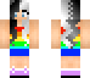 rainbow girl