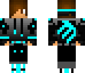 white and blue monster dude