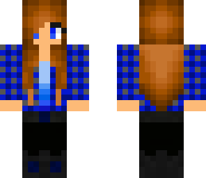 blue plaid