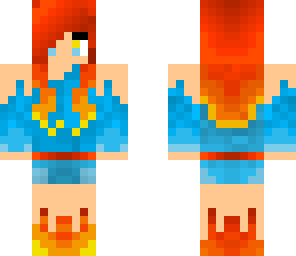 fire and water girl