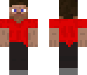 steve red shirt