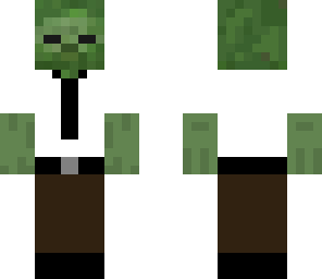 zombie going to work