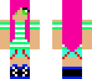 hot pink girl