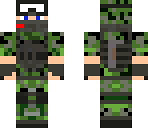 blue-eyed soldier