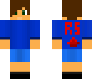 teenager blue redstone