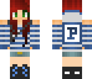red haired pandora girl