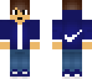 blue nike edit