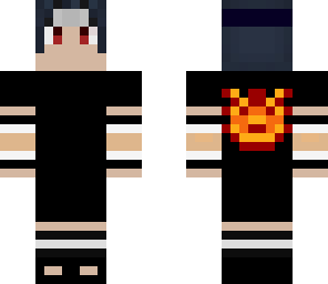 sasuke commandoh emble on back