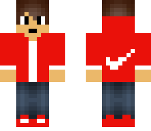 nike guy red