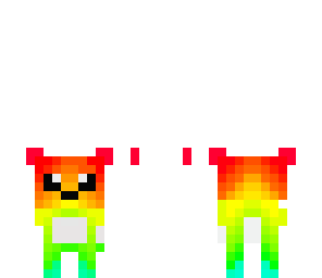 baby rainbow panda